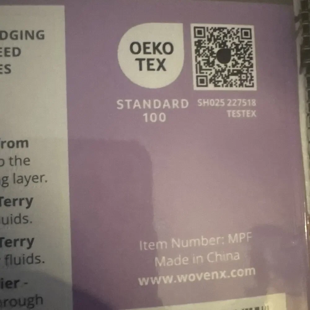 Organic Bamboo All in One Crib Sheet & Mattress Protector Wovenx 52x28x9 NIP
